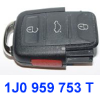 VW remote control 1J0 959 753 T